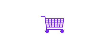 Nectar purple shopping cart